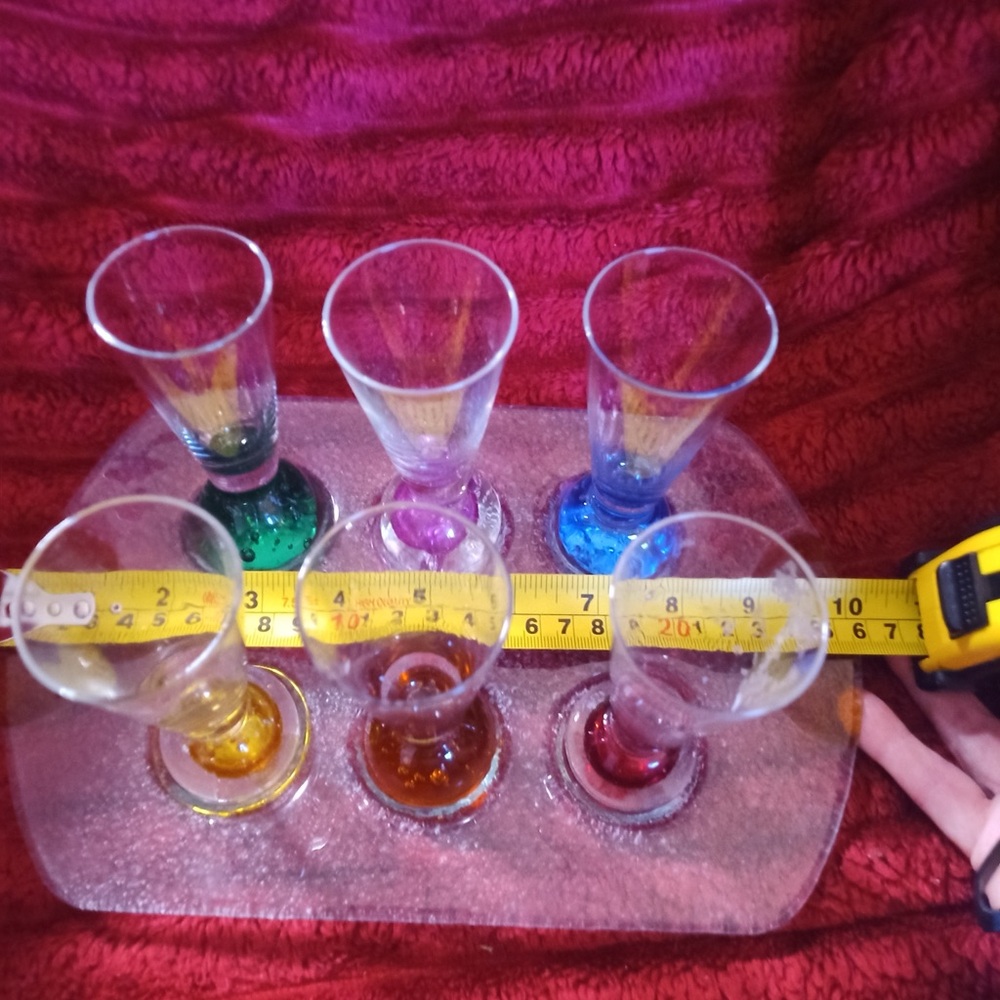 Multicolour Shot Glass Set - Picture 5 of 12